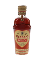 Gordon's Dry Martini Cocktail Spring Cap Bottled 1940s-1950s 5cl / 26%
