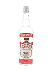 Smirnoff Red Label Bottled 1970s 75.7cl / 37.5%