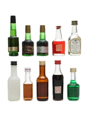 Assorted Liqueur Miniatures  10 x 5cl