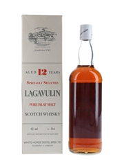 Lagavulin 12 Year Old Bottled 1980s - White Horse Distillers 75cl / 43%