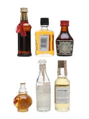Assorted Whisky & Liqueur Miniatures Including Southern Comfort, Disaronno, Irish Mist 6 x 5cl