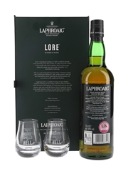 Laphroaig Lore Glass Pack  70cl / 48%