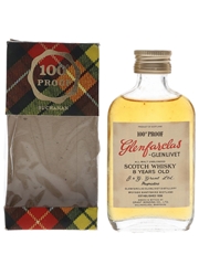 Glenfarclas Glenlivet 8 Year Old 100 Proof Bottled 1970s 5cl / 57%