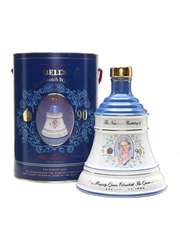 Bell's Decanter The Queen Mother's 90th Birthday Ceramic Decanter 75cl / 43%