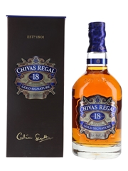 Chivas Regal 18 Year Old Bottled 2015 - Gold Signature 70cl / 40%