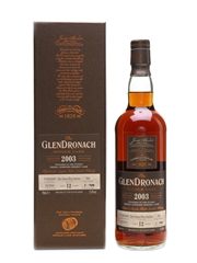 Glendronach 2003 Single Cask Bottle No. 1 70cl /53.4%