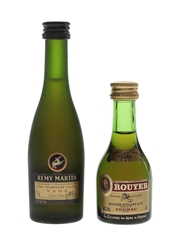 Remy Martin VSOP & Rouyer 3 Star  3cl-5cl / 40%