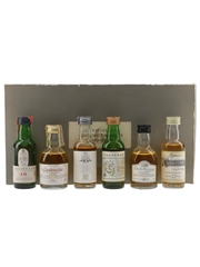 Six Of Scotland's Finest Malt Whiskies Cragganmore, Dalwhinnie, Glenkinchie, Lagavulin, Oban & Talisker 6 x 5cl