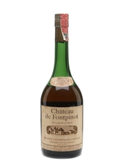 Frapin Chateau De Fontpinot Cognac Bottled 1960s 73cl / 41%