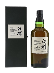 Hakushu 25 Year Old  70cl / 43%