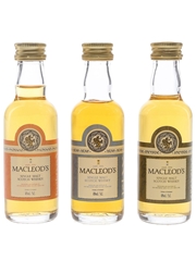 Macleod's Single Malts  3 x 5cl / 40%