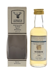 Rosebank 1988 Connoisseurs Choice Bottled 1990s - Gordon & MacPhail 5cl / 40%