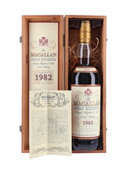 Macallan 1982 Gran Reserva Bottled 2002 75cl / 40%