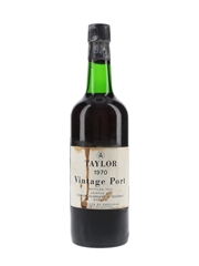 Taylor 1970 Vintage Port Bottled 1972 75cl