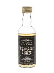 Craigellachie Glenlivet 20 Year Old Bottled 1980s - Cadenhead's 5cl / 46%