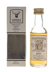 Banff 1974 Connoisseurs Choice Bottled 1990s - Gordon & MacPhail 5cl / 40%