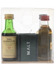 Classic Malt Collection Benriach, Glen Grant, Glenlivet, Isle Of Jura 4 x 5cl