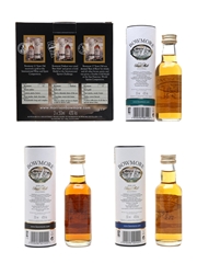 Bowmore 12 Year Old, Darkest & 17 Year Old Bottled 2000s 3 x 5cl / 43%