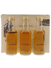Gordon & MacPhail Traditional Miniatures Bottled 1990s - Port Ellen, Imperial & Inverleven 3 x 5cl / 40%