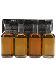 Oddbins Single Malt Tasting Pack Scottish Independent Distillers 4 x 5cl / 40%