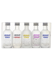 Absolut Five Absolut Vodka, Citron, Kurant, Peppar 5 x 5cl / 40%