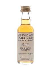 Macallan 1966 26 Year Old Limited Edition