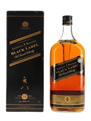 Johnnie Walker Black Label 12 Year Old Large Format Bottled 1980s - Duty Free 200cl / 43%