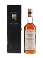 Bowmore 21 Year Old Bottled 1990s 70cl / 43%