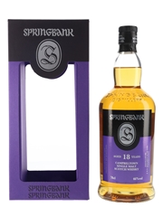 Springbank 18 Year Old Bottled 2017 70cl / 46%