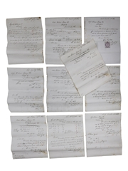 James Murphy & Co. (Midleton Distillery) Receipts & Correspondence, Dated 1864