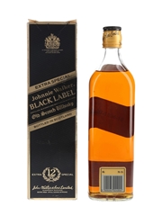 Johnnie Walker Black Label 12 Year Old Bottled 1980s-1990s 75cl / 40%