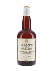 Haig's Gold Label Spring Cap Bottled 1960s 75cl / 40%