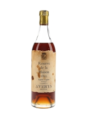 Reserve De La Maison 1893 Bottled 1960s - Averys Of Bristol 70cl / 40%