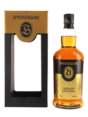 Springbank 21 Year Old Bottled 2017 70cl / 46%