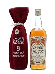 Inver House Red Plaid 8 Year Old Bottled 1980s 1 Litre