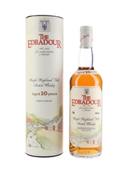 Edradour 10 Year Old Bottled 1990s - Includes Edradour Poster 70cl / 40%