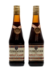Cusenier Apricot Brandy Liqueur Bottled 1960-1970s 2 x 70cl / 23%