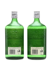 Gordon's Gin Bottled 1980s 2 x 75cl
