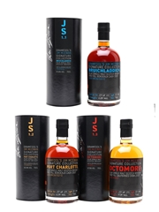 Dramfool's Jim McEwan Signature Collection Bruichladdich, Octomore & Port Charlotte 2007 3 x 70cl