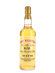 Coleburn 12 Year Old Bottled 1990s - James MacArthur 70cl / 43%