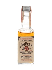 Jim Beam 4 Year Old Bottled 1970s-1980s 5cl / 40%