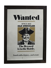 Old Smuggler Wanted Mirror
