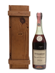 Duc De Loussac 1936 Armagnac Bottled 1986 70cl / 40%