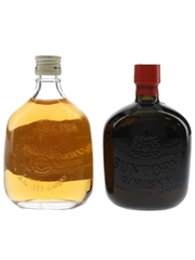 Nikka Gold & Gold and Suntory Genuine Quality Old Whisky  2 x 18cl / 43%