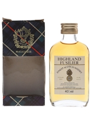 Highland Fusilier 8 Year Old Bottled 1980s - Gordon & MacPhail 5cl / 40%
