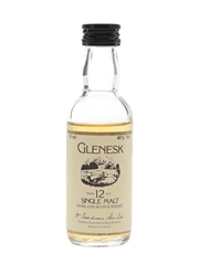 Glenesk 12 Year Old Bottled 1980s 5cl / 40%