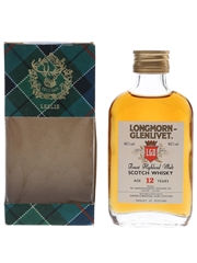 Longmorn Glenlivet 12 Year Old Bottled 1980s 5cl / 40%