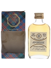 Avonside 100 Proof Bottled 1980s - James Gordon & Co. 5cl / 57%