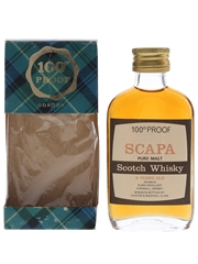 Scapa 8 Year Old 100 Proof Bottled 1970s - Gordon & MacPhail 5cl / 57%