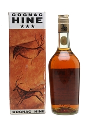 Hine 3 Star Cognac Bottled 1970s 70cl / 40%